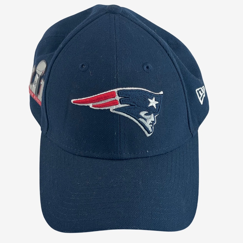 New Era NFL Super Bowl LI New England Patriots 9Forty‎ Strap Back Cap Navy Blue